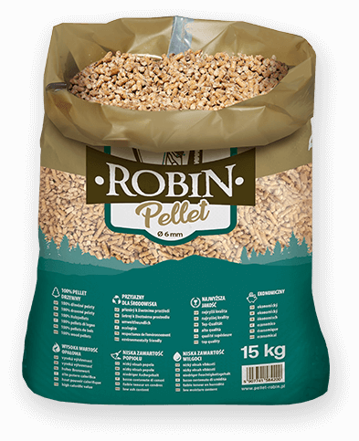 worek pelletu opałowego Robin do kupienia w Knyszynie lub sklepie internetowym